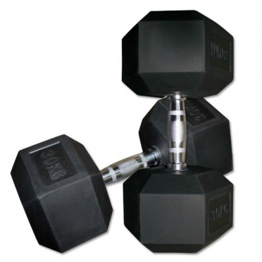 LifeMaxx Hexagon Dumbbellset 2 x 32,5 kg (LMX 81) 